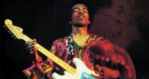 Jimmi Hendrix en el Atlanta Pop Festival