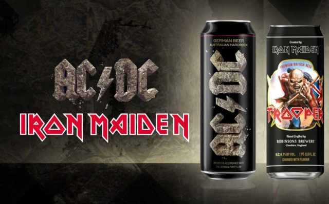 Cerveza ac:dc y iron maiden AC/DC vs Iron Maiden