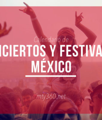 Calendario Conciertos y Festivales México
