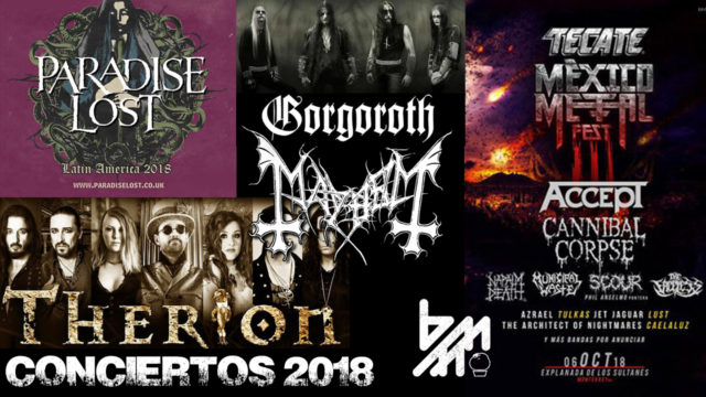 Conciertos para 2018