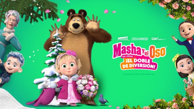 Masha y el Oso llegan al cine con ¡El Doble de Diversión!