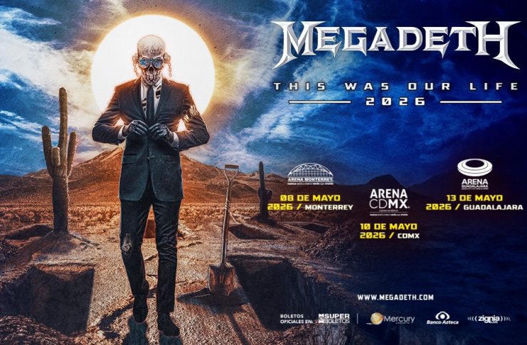 La gira de despedida de Megadeth llega a México