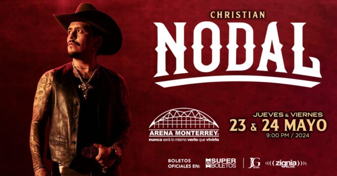 Christian Nodal en Monterrey
