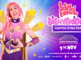 Luli Pampín en Monterrey