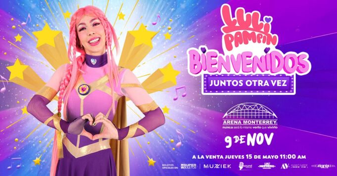 Luli Pampín en Monterrey