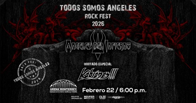 Todos Somos Ángeles Rock Fest en la Arena Monterrey