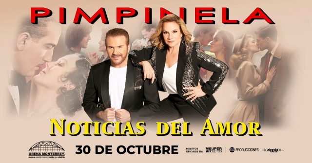 Pimpinela en la Arena Monterrey con su tour ‘Noticias del amor’