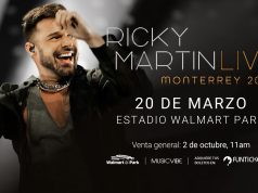 Ricky Martin regresa a Monterrey con su gira ‘Live 2026’