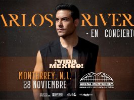 Carlos Rivera en Monterrey con el ¡Vida México! Tour