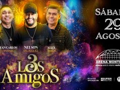 La magia del vallenato llega con ‘Los 3 Amigos’ a la Arena Monterrey