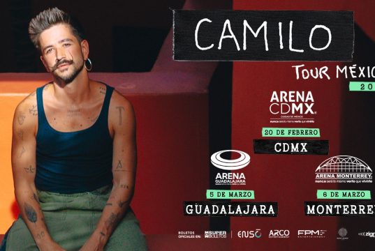 Camilo en Monterrey con su ‘Worldwide Tour 2027’