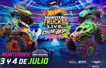 Hot Wheels Monster Trucks Live regresa a la Arena Monterrey