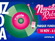 Luztopía regresa al Parque Fundidora con ‘Navidad Retro’